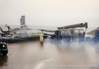 BH7 being moved to The Hovercraft Museum